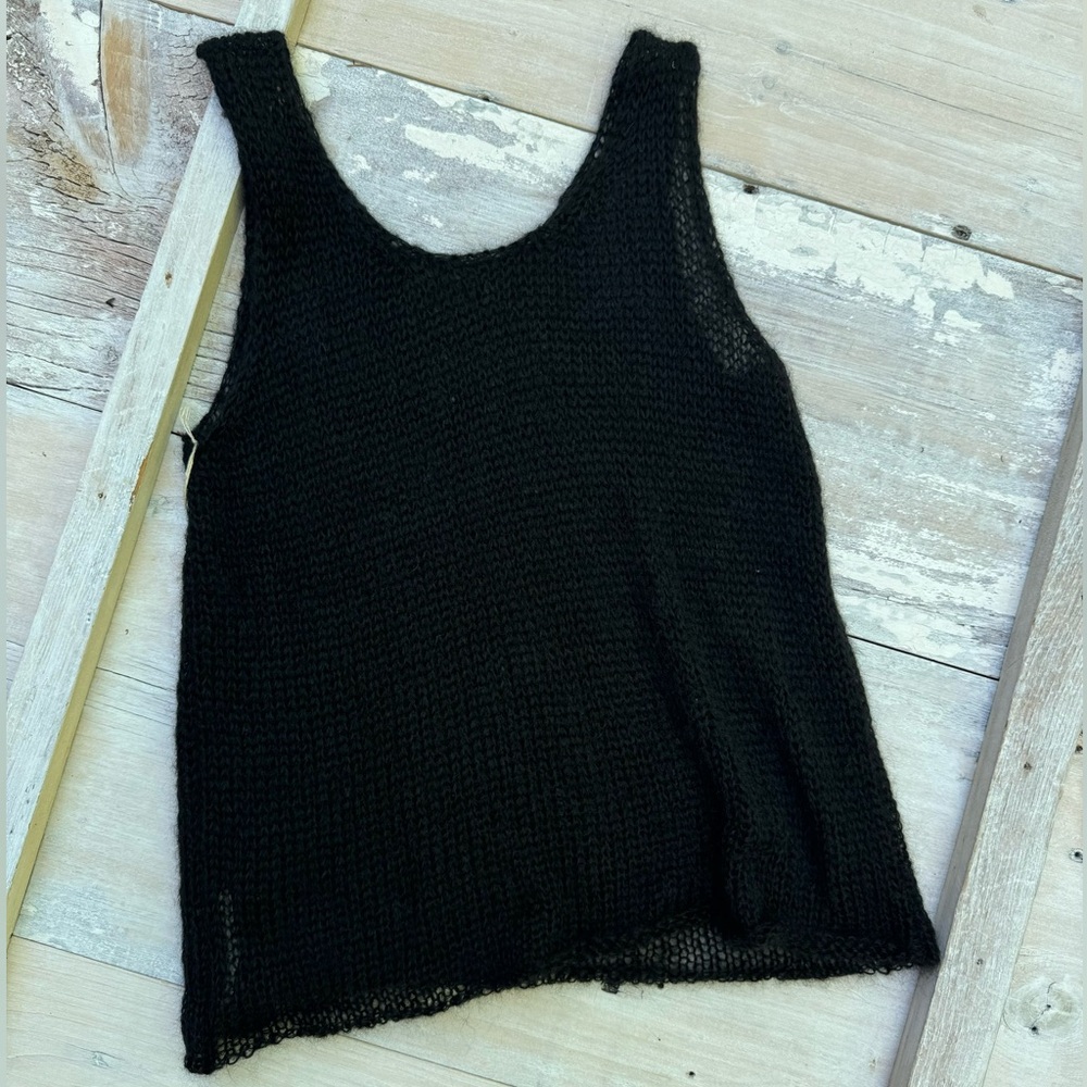 Isobel & Cleo Willow Tank Black